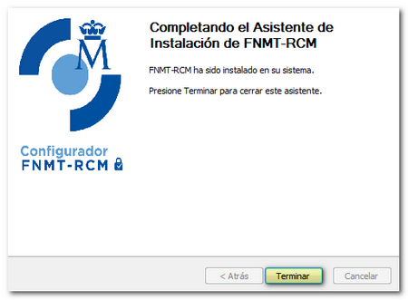 Asistente del configurador de la FNMT