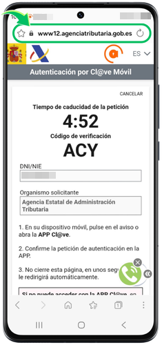 Dirección web