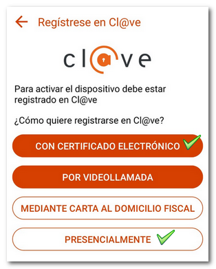 Registro app