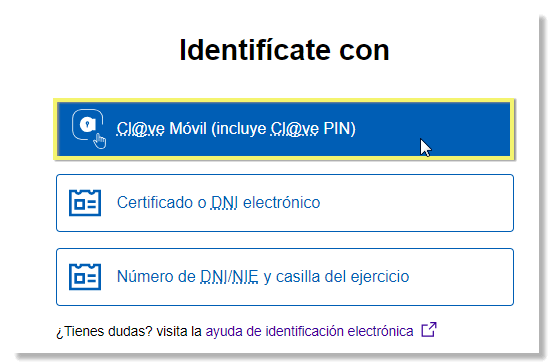 desafío identificación Clave