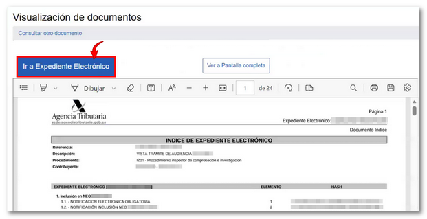 Ir al expediente electr&oacute;nico