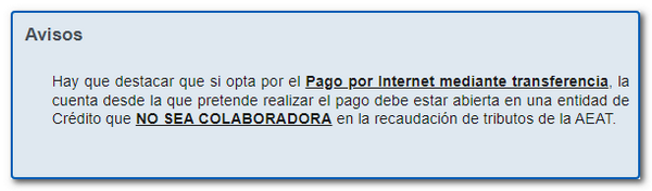 Aviso entidad no colaboradora