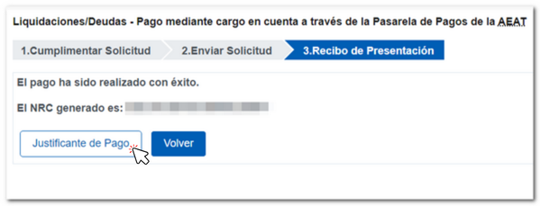 Pago realizado