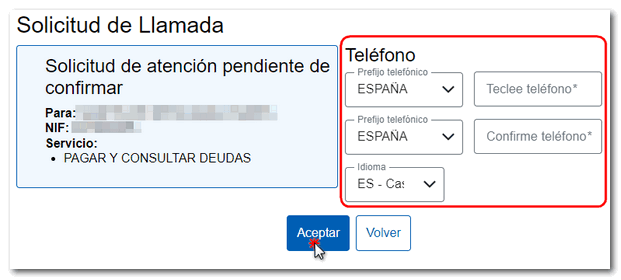 Cita inmediata