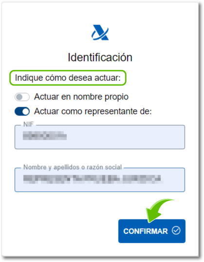 Tipo de identificación