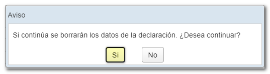 Cargando declaración guardada