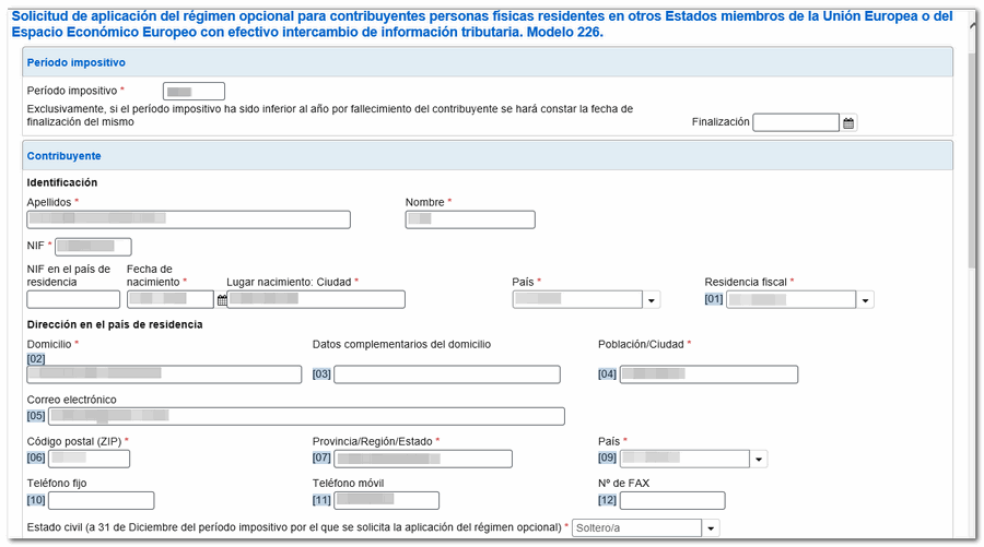 Formulario