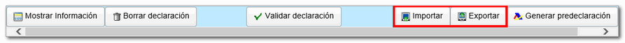 Importar y exportar