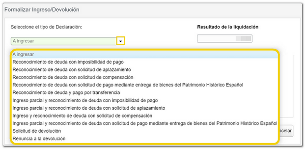Presentación a ingresar con NRC