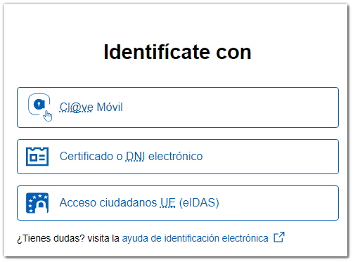forma de identificación
