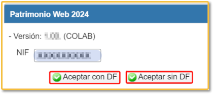 patrimonio como colaborador