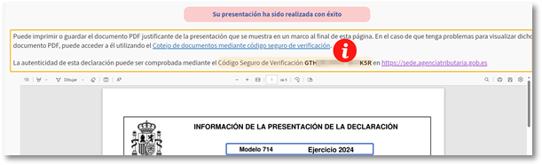 justificante