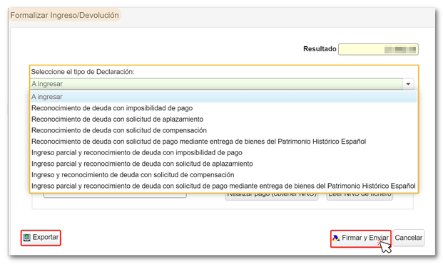 forma de pago