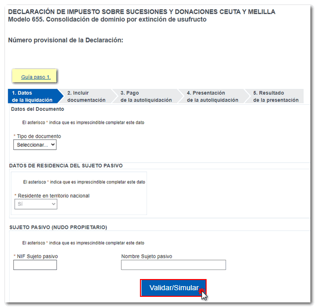 Datos previos