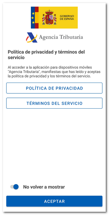 Térmminos del servicio