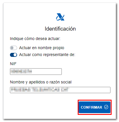 acceso datos representado