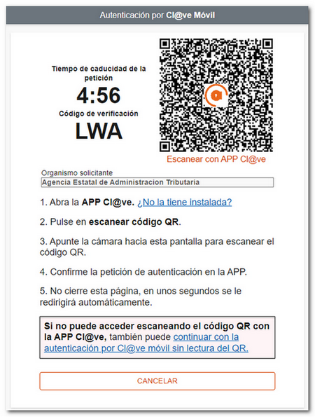 Clave Qr