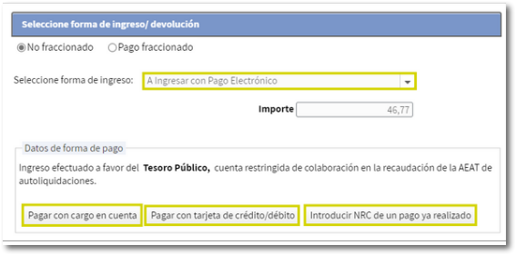 pago electrónico