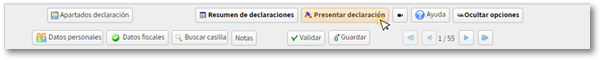 Presentar declaraci&oacute;n