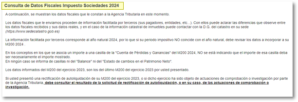 Información
