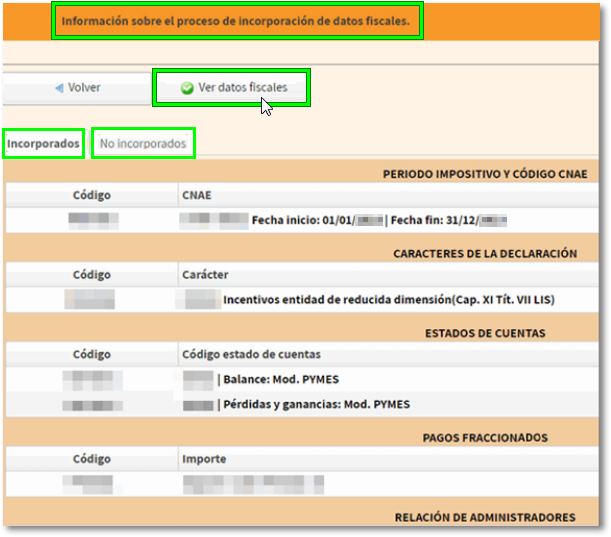Consulta de Datos fiscales trasladados