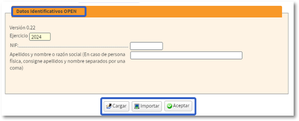 Datos identificativos