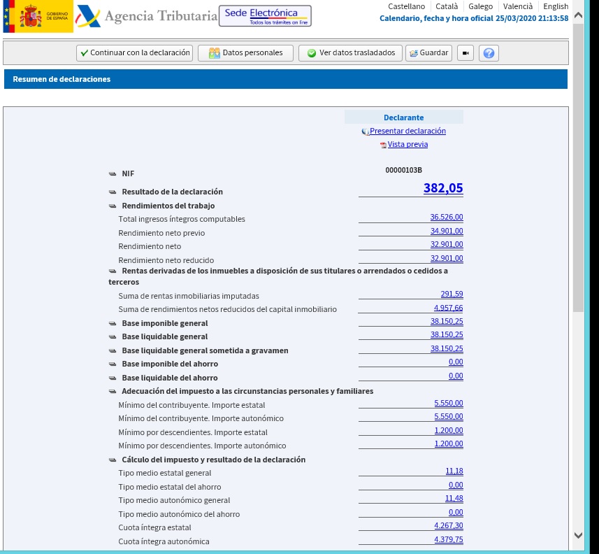 Rendimientos del capital inmobiliario