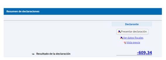 Ejemplo de declaraci&oacute;n con resultado a devolver